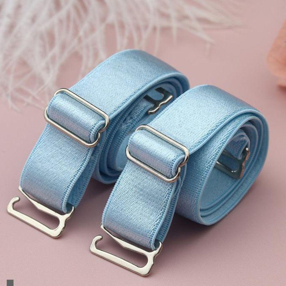 Adjustable Stainless Steel Bra Straps Double-Shoulder Underwear Shoulder Strap Bralette Accessory