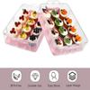 2 Tier Cupcake Carrier Rectangle Cupcake Containers Bakery Tool Cupcake Storage Box  Picnic