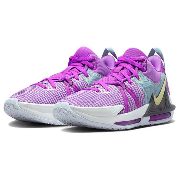 Nike Lebron Witness 7 EP Fuchsia Dream Men Sneakers Pink Citron-Tint Sail DM1122-500