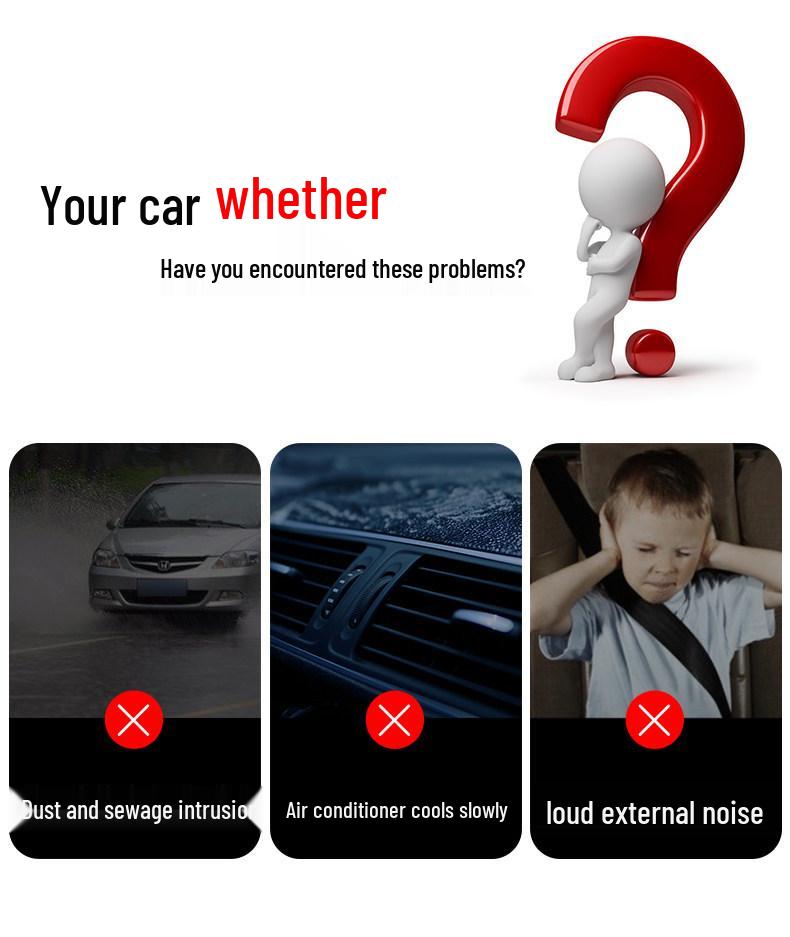 Soundproof & Dustproof Sealing Strip for BYD Song PLUS/PRO/MAX DMi Car Doors