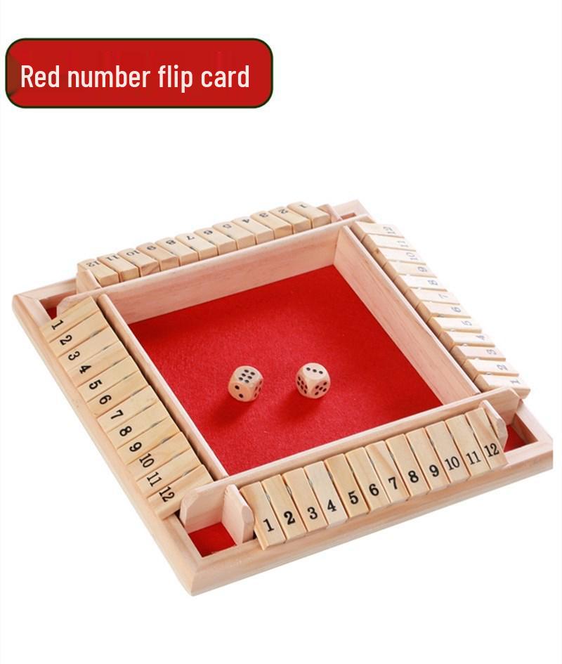 Математическая игра с четырехсторонними карточками: Цифры 1-12 для детей и родителей - Набор для сложения, вычитания, умножения и деления