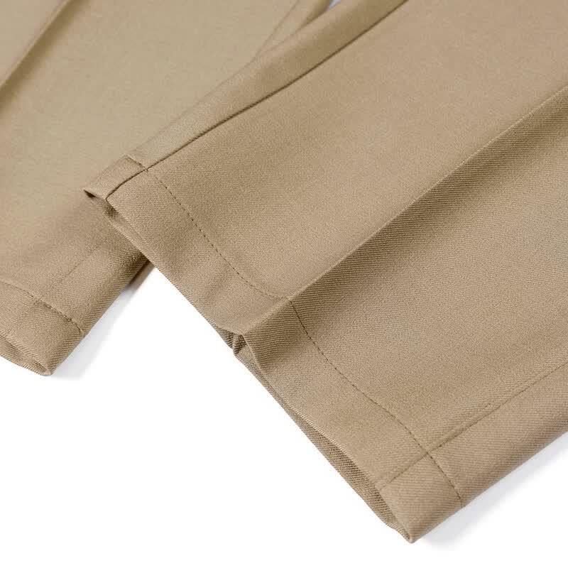 Мужские брюки Kangbo из ледяного шелка прямого кроя в стиле business casual
