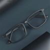 Новая Мужская Деловая Оправа для Очков Ретро Квадратная Титановая Оправа для Очков при Миопии Оптические Очки по Рецепту для Мужчин A1002