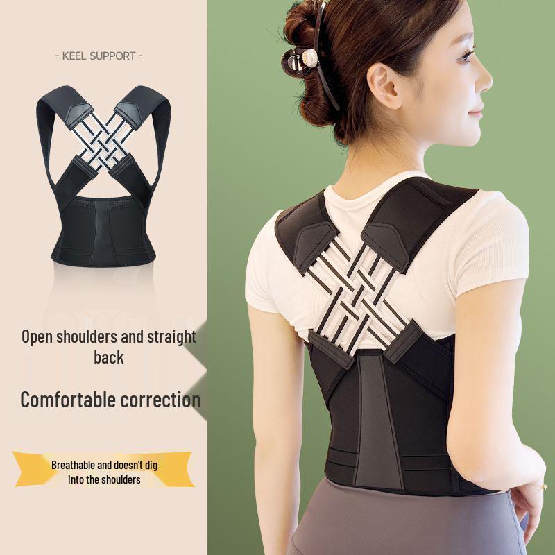 Unisex Posture Corrector: Anti-Humpback Invisible Back Support Belt for Improved Posture & Chest Support