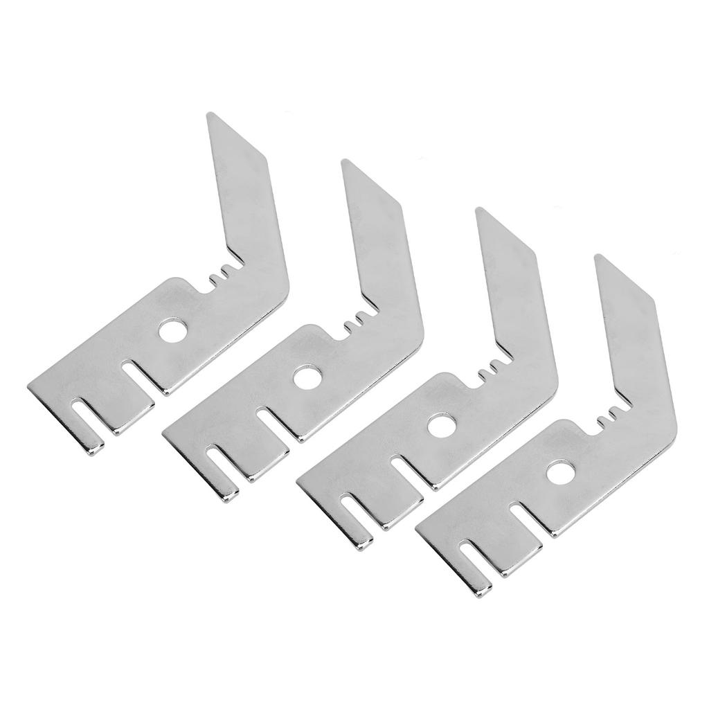 8PCS 3 Inch Double Crossbar Hanger Iron Wedding Valance Hanger for Pipe and Drape Backdrop Stand Lay