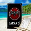 Пляжное полотенце из микрофибры Bacardi Rum с логотипом-летучей мышью, легкое и быстросохнущее, для летних путешествий, пляжный must-have, для бассейна, на открытом воздухе
