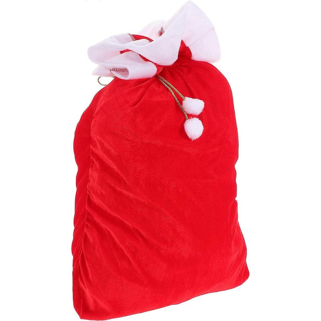Christmas Santa Sack Velvet Gift Bag for Candy Storage Large Capacity