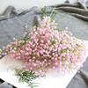 1 букет искусственных Babysbreath Белый/темно-фиолетовый/светло-фиолетовый/розовый/розово-красный/синий искусственные цветы для домашнего декора, вечеринки, свадьбы