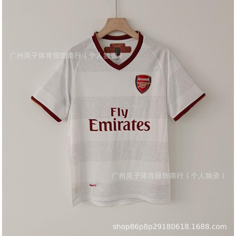 Vintage La Liga Santos, jersey Barcelona No. 10 Paris Portugal Inter Milan AC Brazil football jersey