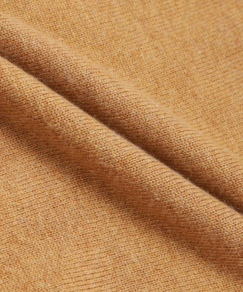 BROOKS BROTHERS [Heritage] Wool Cashmere Solid Sweater (Orange) (Bbwrmhg412)