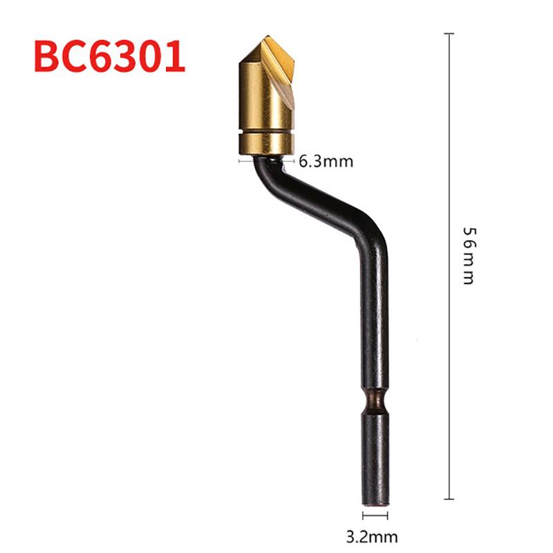 1 шт. зенковочный фасочный фрезер BC6301 BC8301 BC1041 BC1651 Зенковочный фасочный фрезер Инструменты для ремонта кромок, снятия заусенцев, обрезки
