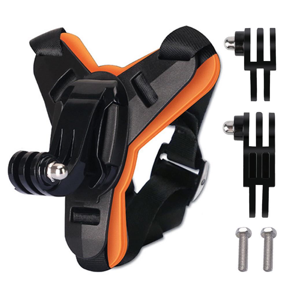 Крепление на подбородок внедорожного мотоциклетного шлема для экшн-камер GoPro 9-13