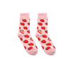 Men Socks Cartoon Lemon Cherry Pineapple Avocado Fruits Colorful Harajuku Male Hip Hop Cotton Socks
