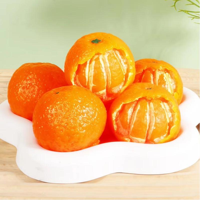 Orange Pinch Stress-relieving Toy Ball Peel Orange Super Soft Clay Version Simulation Orange Fruit Soft Scented for Kid Adult