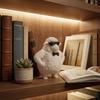 Милая Классная Фигурка Овцы 3D Печать Маленький Ягненок с Солнечными Очками и Галстуком-Бабочкой Новинка Животное Скульптура для Дома Офиса Декора Стола