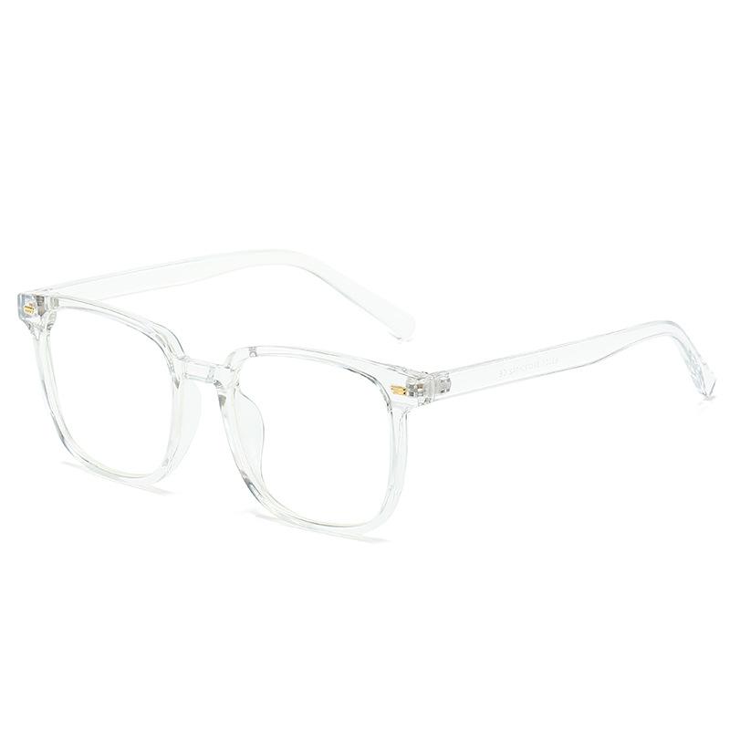 No Makeup Pc Glasses Frame For Women, Ultra-Light Myopia Glasses Frame For Men, Can Be Equipped With Degree Anti-Blue Light Glasses,