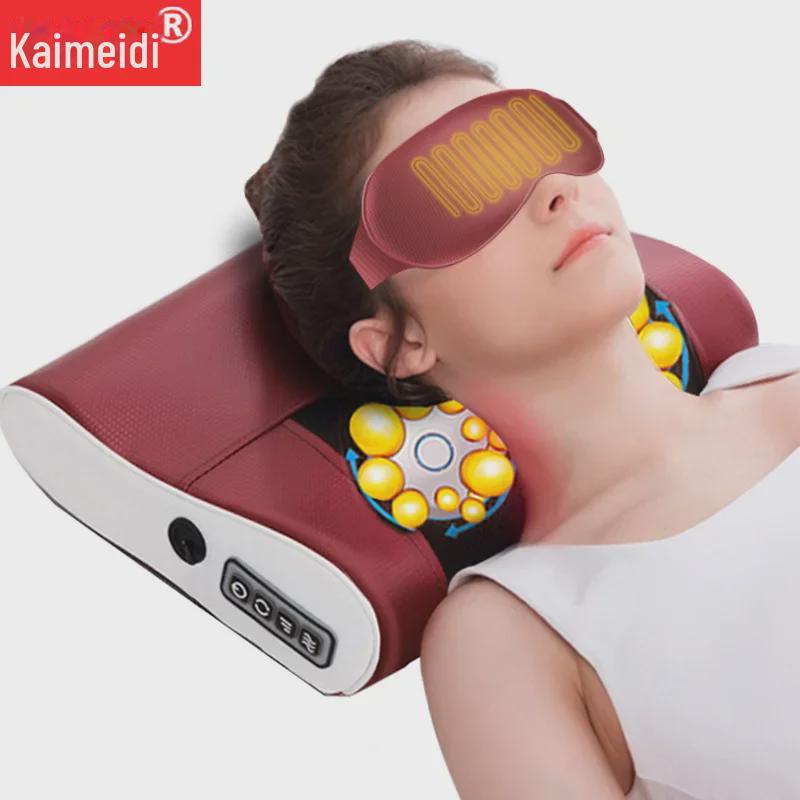 Электрическая подушка-массажер для всего тела - Подарок для облегчения боли в шее, плечах, спине и пояснице
