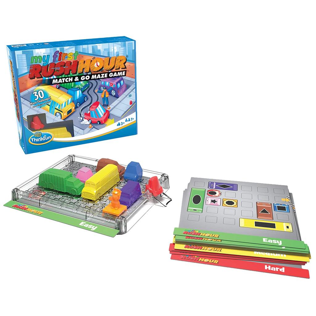 ThinkFun First Rush 76411 Игра, развивающая логическое мышление. В комплект входит инструкция на японском языке. Возраст от 3 лет. ThinkFun "My Hour"