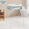 Baby Bathtub & Care Table Set with Raised Stand and Drying Rack
