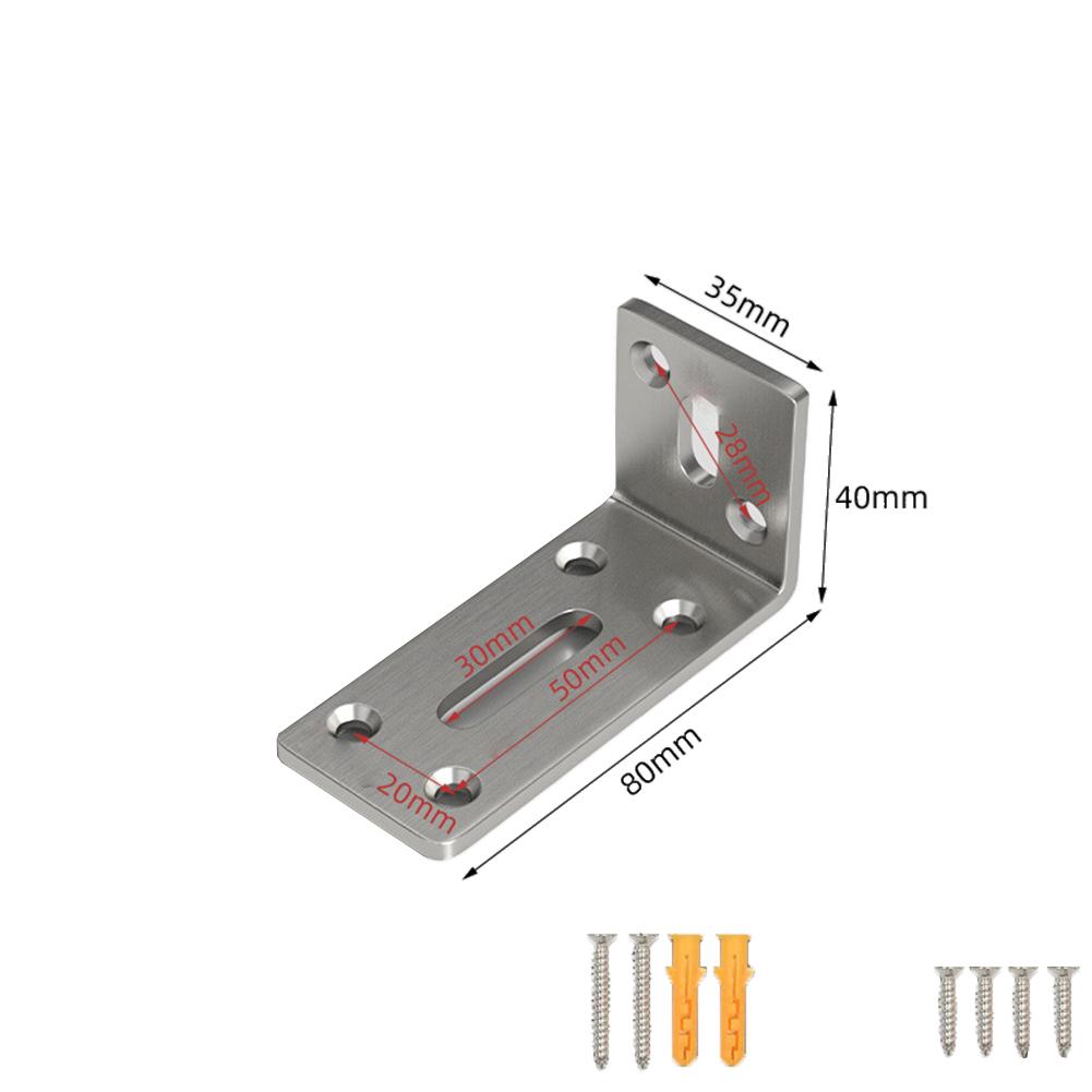 Угловые кронштейны в форме буквы L, угловой кронштейн под прямым углом 90 градусов, крепеж для деревянной мебели, каркаса кровати, шкафа, соединения, крепления