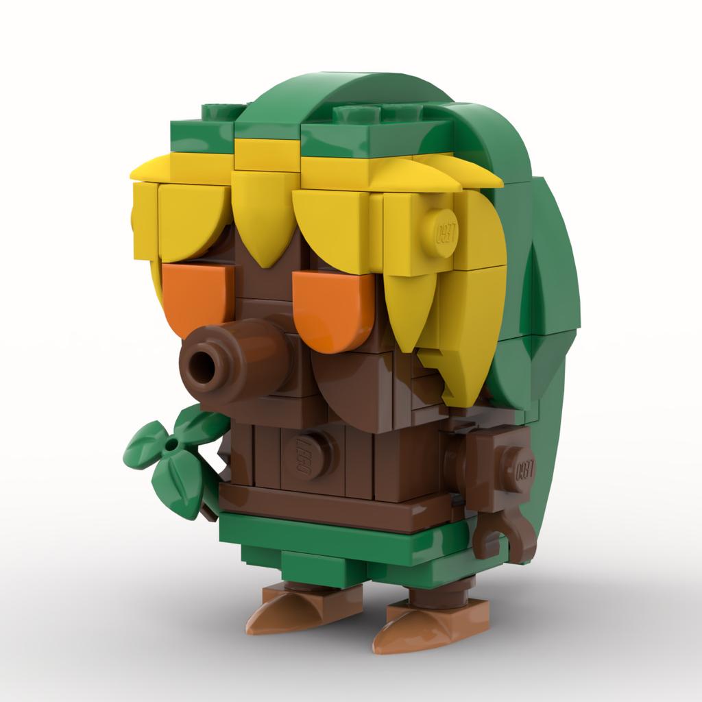 Buildmoc Zeldaing Wild Breath Link Череп Kid Kass Lynel Brickheadz Аниме Фигурки MOC Строительные блоки Игрушки для детей