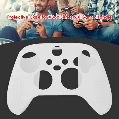 Чехол для игрового контроллера, мягкий силиконовый противоскользящий чехол для геймпада Xbox Series XS, джойстика