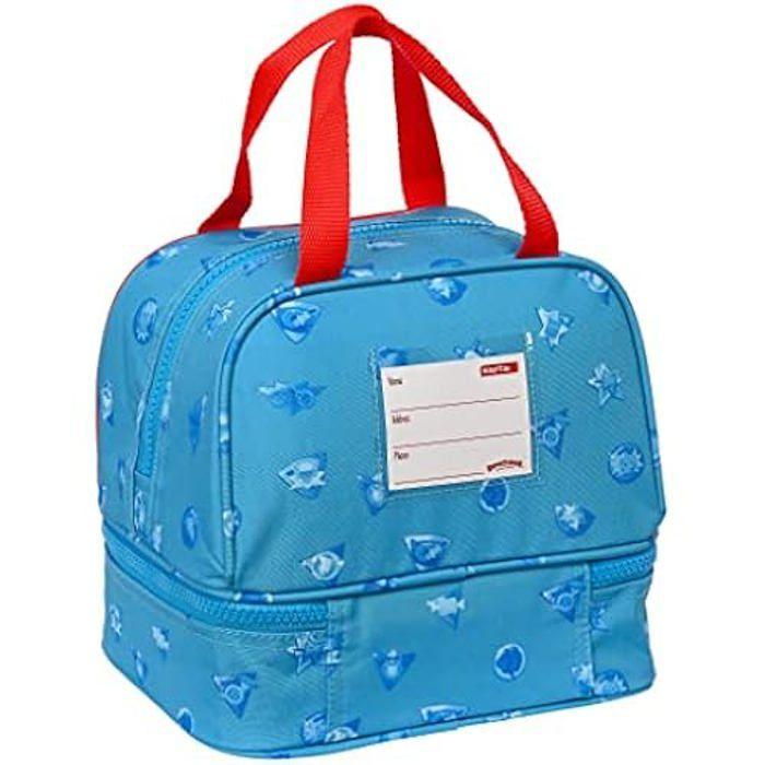 Safta M040 AVENGERS Super Heroes - Porte-goûter, trousse de haute qualité, résistance maximale, porte-nourriture, loisirs, goûter