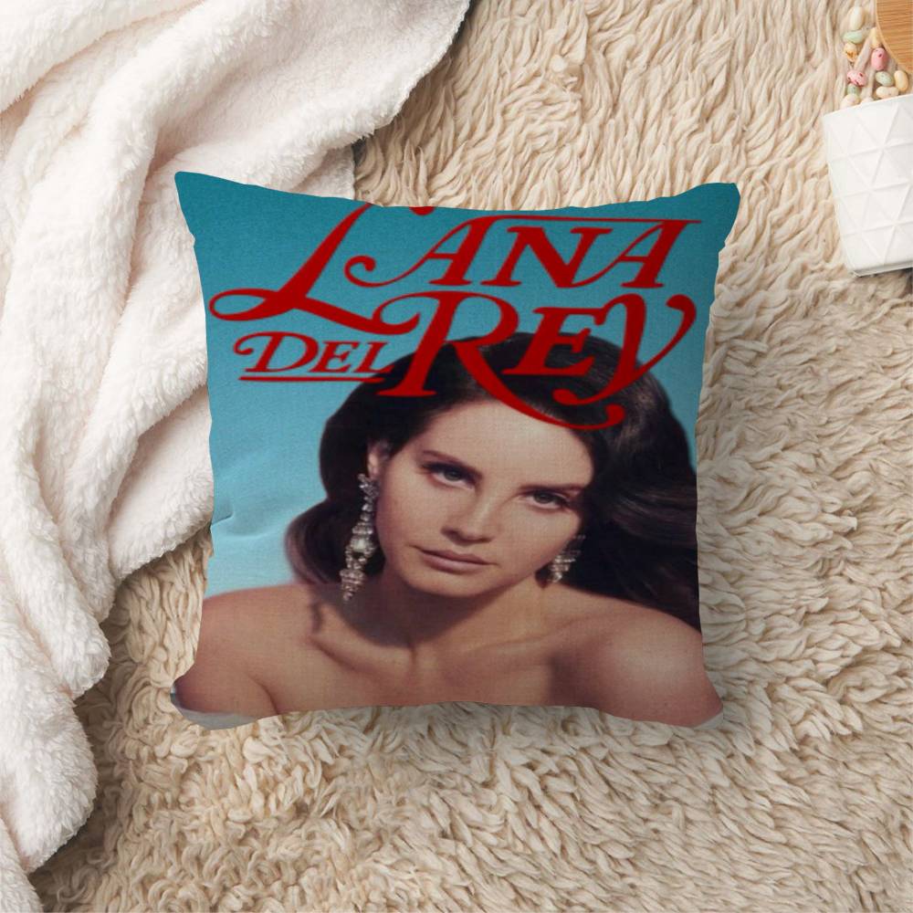Певец LLana DDel RRey Подушки Подарки Мебель для домашнего офиса Диван для спальни Чехол для подушки в машину xсм