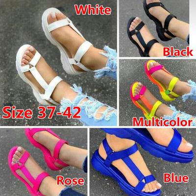 Модные тапочки, женские сандалии на плоской подошве, шлепанцы, летние сандалии, удобная нескользящая обувь