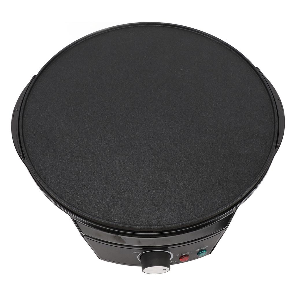 11.8in 900W Electric Griddle Crepe Maker Machine with Adjustable Temperature Control for Blintzes