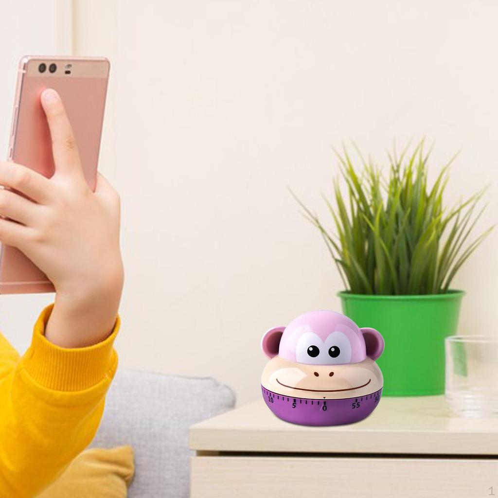 Adorable Animal Kitchen Timer - Fun Countdown Tool for Cooking and Baking