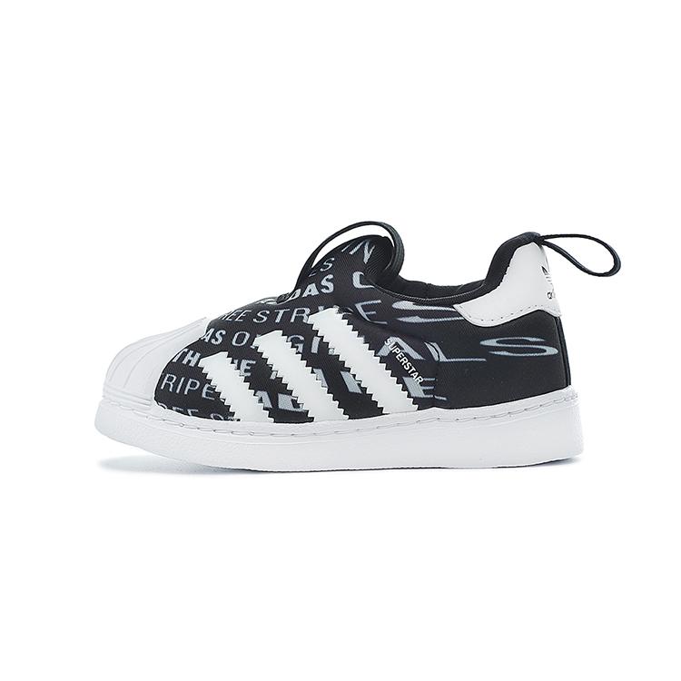 adidas Детские кроссовки Originals Superstar 360 I Низкие Черный Белый Золотой Для младенцев и малышей BB2521