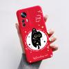 Для Xiaomi Mi 12T 12 T Pro Чехол Милый Панда Жидкий Силикон Чехлы для Телефона Для Xiaomi Mi 12T 12 Mi12 T 12X Lite Pro Мягкий Чехол