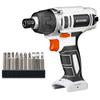 Iris Ohyama Rechargeable Impact Driver Cordless Main Unit Torque Easy to Use for Drilling and Tightening Screws in Thick Materials Common 10.8V 80N m