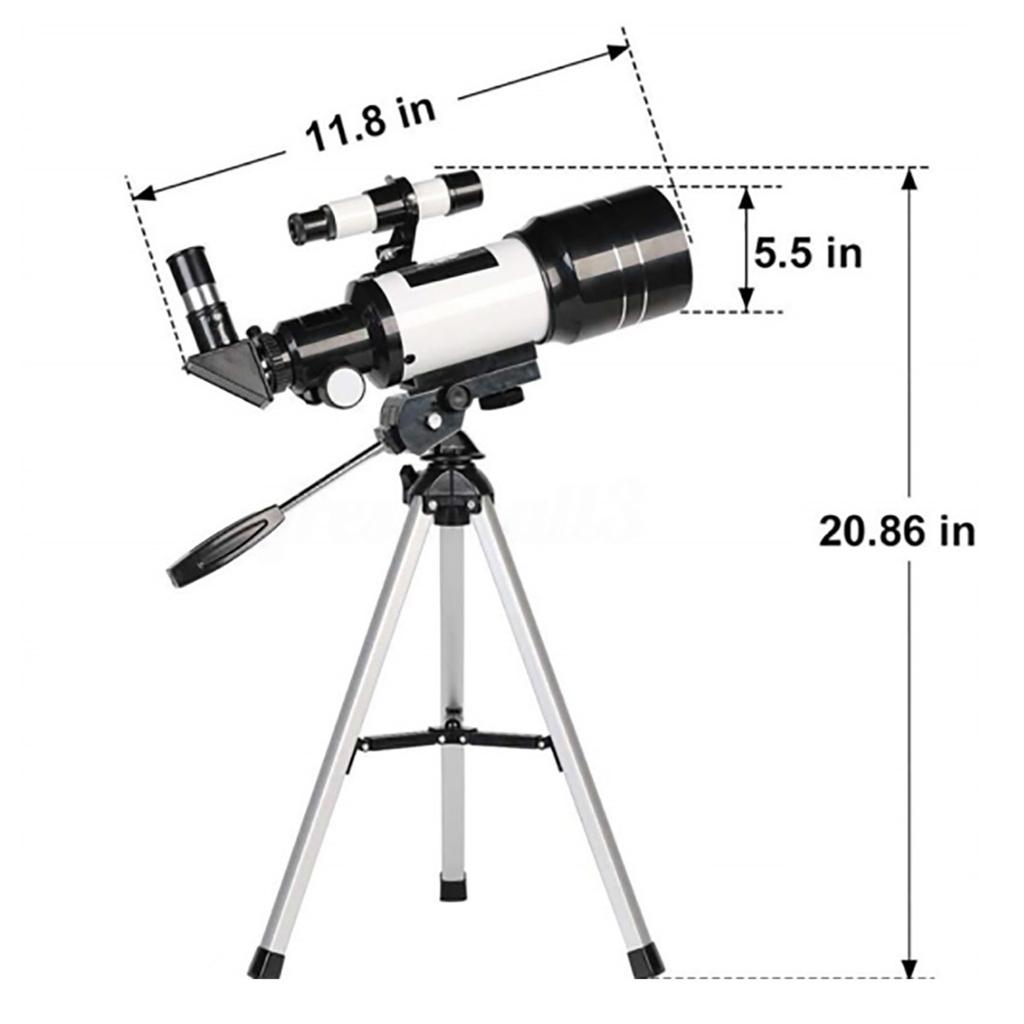 Astronomical Telescope With Tripod Sky Monocular Telescopio Space Observation Scope