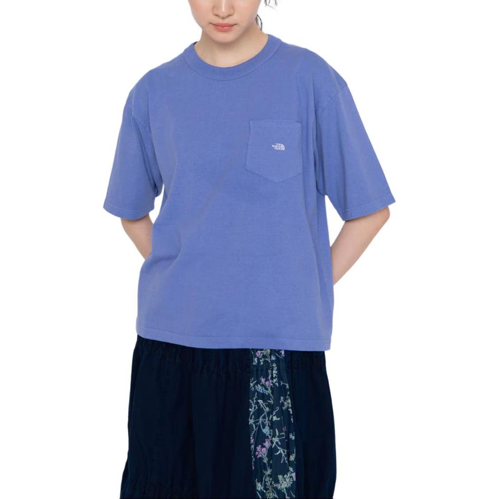 THE NORTH FACE T Shirt Unisex Purple NT3366N-SO