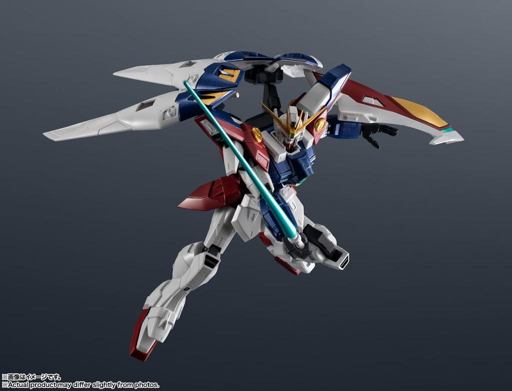 TAMASHII NATIONS GUNDAM UNIVERSE New Mobile Report Gundam Wing XXXG-00W0 WING GUNDAM ZERO Approximately 155mm PVC & ABS Painted Movable Figure
