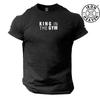 King In The Gym T Shirt Gym Clothing Bodybuilding Training Workout Exercise Top