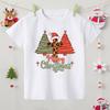 Its The Most Wonderful Time of The Year Print Kids Shirts Christmas Party Boys Girls Outfit Holiday Child Tshirt Xmas Clothes