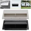 RV Range Hood Vent Cover Caravan Motorhome Trailer Side Air Vent with Screws Camper Side Wall Vents Motorhome Camper Accessories