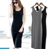 2025 Slim Fit Black Sling Dress - Large, Mid-Length, Early Spring/Summer