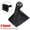 6 Speed Gear Knob Shift Stick Gaiter for Vauxhall Opel Astra Corsa D Zafira B 05-10