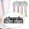 Basketball Medal Hanger Iron Organizer Display Rack Frame Holder for Sports Lover Gym
