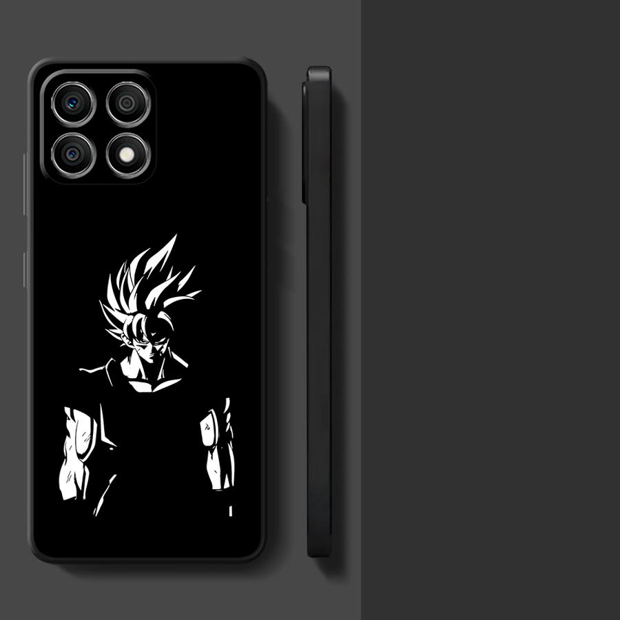 Dragon Ball Goku Vegeta Case for Honor X9a X7b X6 X7c X6a X8c Magic5 Lite X7 X9c 90 Pro 70 X9b 8X X5b X8a X8 X8b Black Soft