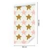 Nice smiling stars wallpaper for living room and bedroom 50x1000
