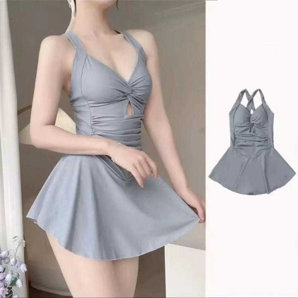 High Waist Beach Swimwear Waterproof Summer Beach Dress Women Beach Wear Swim Skirt Women