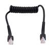 Flexible 8 Cored Cat6 Networking Cable with Snagless RJ45 Connectors for Gigabit Ethernet and Security Systems