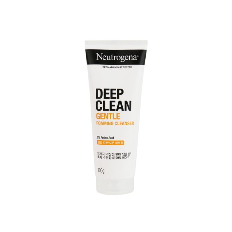 Neutrogena Глубоко очищающая мягкая пенка для умывания 100 г / Мягкокислотная очищающая пена