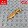 Нетоксичные Кубики Moc Рукав Меч Пистолет Нож Кнут Лук Стрела Масленка Коробка Солдат Армия Фигурка Строительные Блоки Куклы Детские Игрушки
