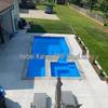 Fiberglass Heated Hot Spring Pool Villa Courtyard SPA Design
